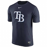Tampa Bay Rays Nike Collection Legend Logo 1.5 Performance WEM T-Shirt - Navy Blue,baseball caps,new era cap wholesale,wholesale hats